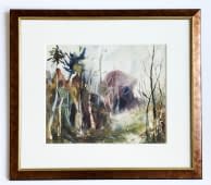 "Erdő/Wald" de Tibor Gáspárdy sur art24