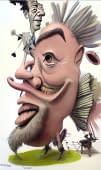 "ScaryFace" von Ikarus auf art24