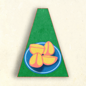 "Oranges" de Mu sur art24