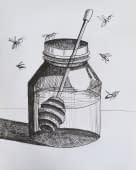 "Honey bee" by Anna Marrero on art24