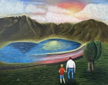 "When Time Passes By" von Kamila Hyo Hlobil auf art24