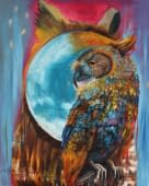 "Owl archetype" de Maria Santos sur art24