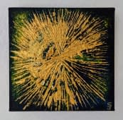 "Goldene Sonne" by Judith Isabell Segelke on art24