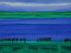 "Weit von hier ist ein Land voll Friede" by Edith Irving-Sommer on art24