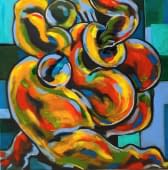 "Un jour tu seras dans mes bras.." von Sam KEUSSEYAN- Gladiateur auf art24