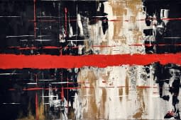"Red Line" by Slavko Krapka on art24