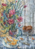 "Winter Still Life" by Anton Kolokolov on art24