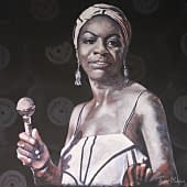 "Nina Simone" by Reza on art24