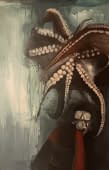 "Diver beyond octopus" by Tanja Rösner on art24