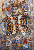 "King of Hearts" by Anton Kolokolov on art24