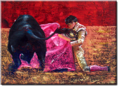 "Stierkampf" by Eduard Panosian Elia on art24