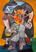 "Die Heldenreise des Minotaurus" von Ravesh auf art24