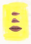 "shut up" von Ellinor Amini auf art24