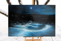 "Sea.Night.Silver" de Artem Zaretskov sur art24