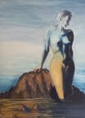 "Die badende Frau" by Philip Makdisi on art24