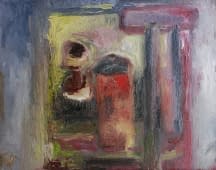 "Stillleben auf Kindersessel ( In der Dämmerung )" by Karin Zorn on art24