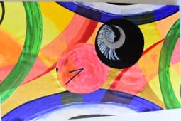 "7 min. vor 12" by BUNT-Abstrakt on art24