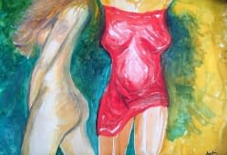 "On the beach" de Artem Zaretskov sur art24