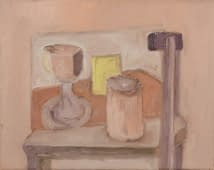 "Stillleben auf Kindersessel ( rosa )" by Karin Zorn on art24