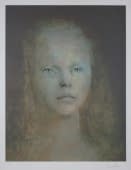 "Mädchenbildnis mit langen Haaren 145/275" by Leonor Fini on art24