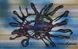 "Komposition auf Tapete" by Ettore Della Savina on art24