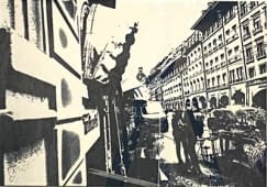 "Spitalgasse in Blau" by Tomás Fischer on art24