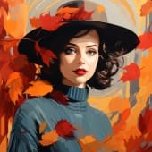 "AUTUMN 3" by POPTONICART BY CLAUDIA SAUTER on art24