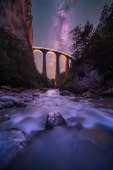 "Landwasser Viaduct" von Benjamin Barakat auf art24