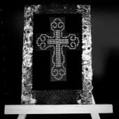 "Cross stitched Cross" by CameliaD on art24