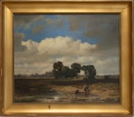 "Bäuerliche Landschaft vor München" by Robert August Zimmermann on art24