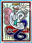 ""MYSTICAL RENAISSANCE" NR.100" by CAN OZAN CAGLI on art24