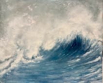 "The Wave" von Savina Seo auf art24