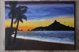 "Sonnenuntergang der Französisch-Polynesien" de Christoph Steur sur art24