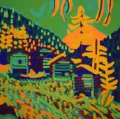"Gaden in Davos Monstein" by Ursina Müller on art24