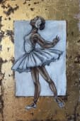 "BALLERINA ARTUS OILPAINTING" von N.Wüst auf art24