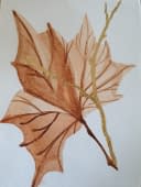 "Autumn leave" by Anna Marrero on art24