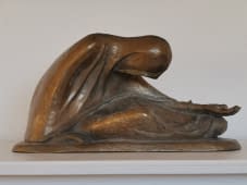 "Russische Bettlerin (nach Barlach)" by Knoll on art24