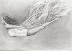 "A Diving Girl" de Ahmed Saleh sur art24