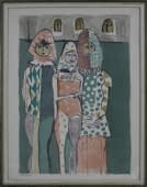 "Artistinnen in Venedig (168/200)" de Eugen Früh sur art24