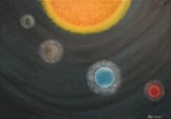 "Space Life" de Olha Nazarenko sur art24
