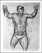 "human body study" de Jose Diaz sur art24