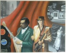 "Down Headted Blues" by Igors Gengeris on art24