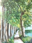 "Baumallee" von Corinna auf art24