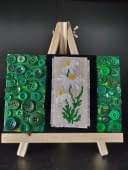 "Daisies and green field" by CameliaD on art24