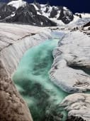 "Coup de chaud sur la Mer de Glace" de Patrick Egger sur art24