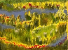""Frühling" "Primavera"" de Francesca Caruso Bucolo sur art24