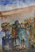 "Král Manéž (dt. König der Manege?)" by Kamila Sára Hájková on art24