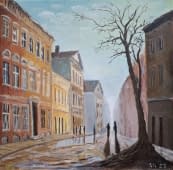 "Stille Gasse" by S. Konstantin Toth on art24