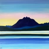 "Pilatus mit Zugersee Schweiz 2025" by Ursina Müller on art24