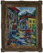 "Ansteigende Gasse" de František Chaun sur art24